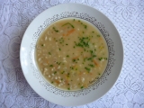 Kroupová polévka s celerem a mrkví recept