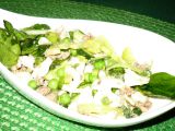 Zelený těstovinový salát s tuňákem recept