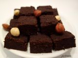 Fazolové brownies s karobovou moukou recept