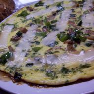 Bramborová omeleta s žampiony recept
