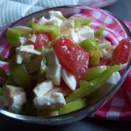 Zeleninový salát s bílkem recept