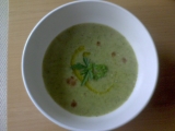 Hráškovo-brokolicová polévka recept