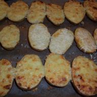 Česnekové brambory ve slupce recept