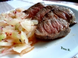 Rump steak v bylinkách recept
