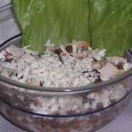 Čočkový salát s kuřecím masem recept
