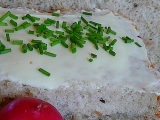 Bílý chléb s arašídovým máslem recept