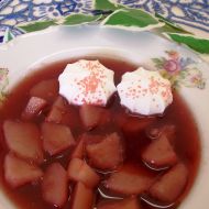 Hrušková polévka recept