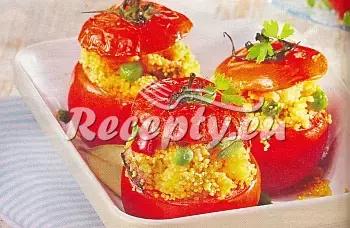 Rajčata naplněná kuskusem recept  zeleninové pokrmy