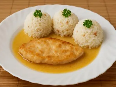 Přírodní řízek s rýží, dokonalý recept pro každou příležitost