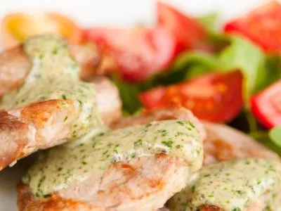 Recept Vepřová panenka se smetanovou omáčkou