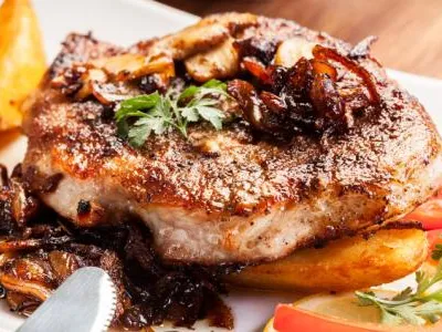 Recept Vepřové kotlety s brambory