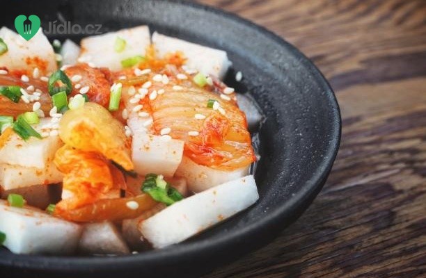 Kimchi z bíle ředkve recept