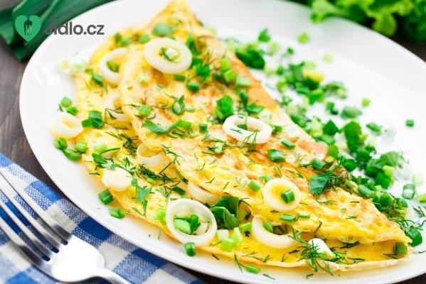 Omeleta s pórkem recept