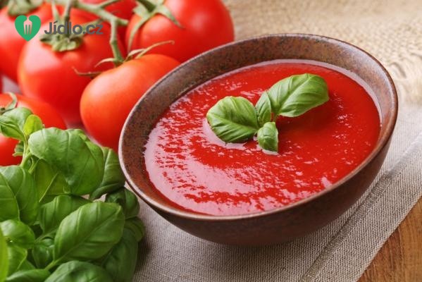 Rajčatová polévka s bazalkou recept