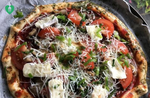Vegetariánská pizza recept