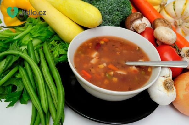Zapražená zeleninová polévka recept