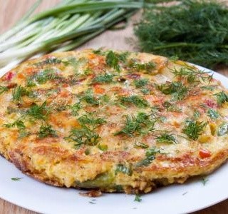 Bramborová omeletka