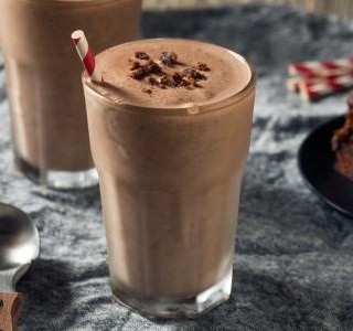 Čokoládové smoothie recept