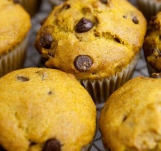 Dýňové muffiny s čokoládou recept