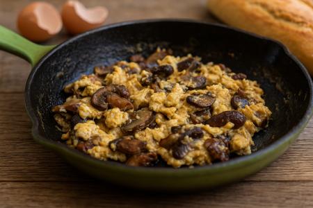 Houbová smaženice Houbová smaženice