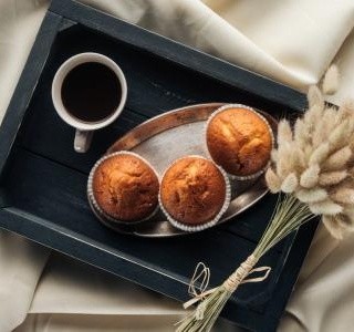Kávové muffiny