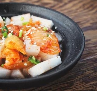 Kimchi z bíle ředkve