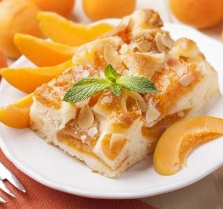 Lehký meruňkový koláč recept