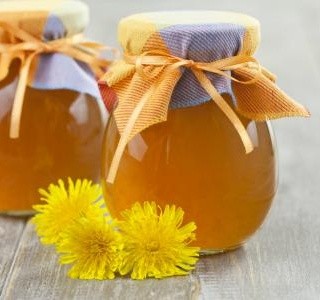 Pampeliškový med (sirup) s pomerančovou příchutí recept