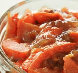 Podzimní rajčatové čatní recept