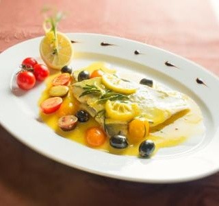 Pražma na citrónovej omáčke s olivami recept