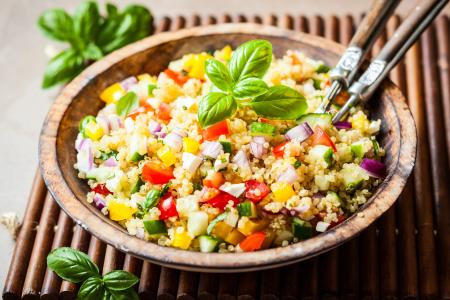 Quinoa se zeleninou