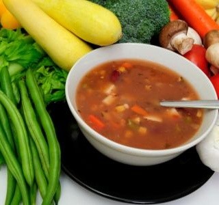 Zapražená zeleninová polévka recept