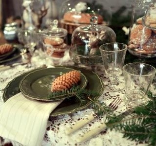 Nápady na výzdobu vánočního stolu, který se stane ozdobou svátečního jídla…